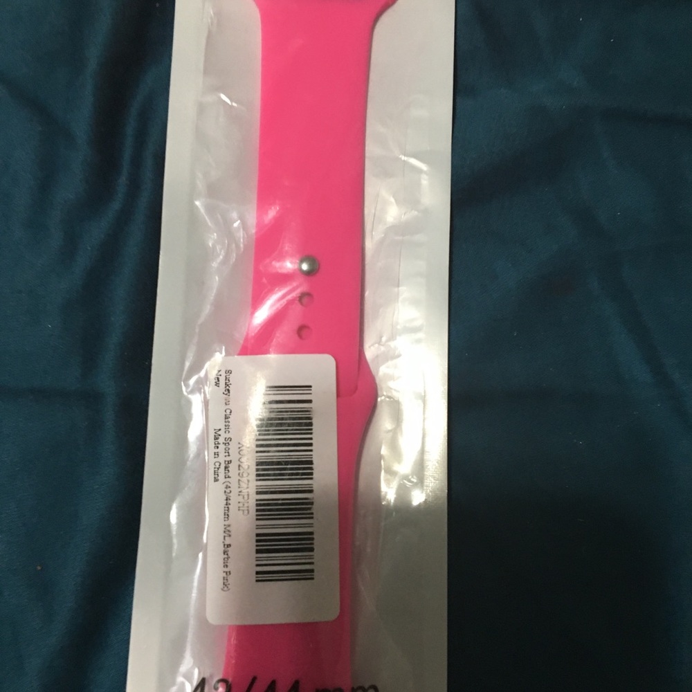Pink Apple Watch band